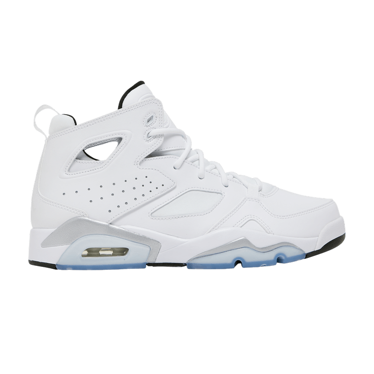Air Jordan Flight Club 91 White Metallic Silver