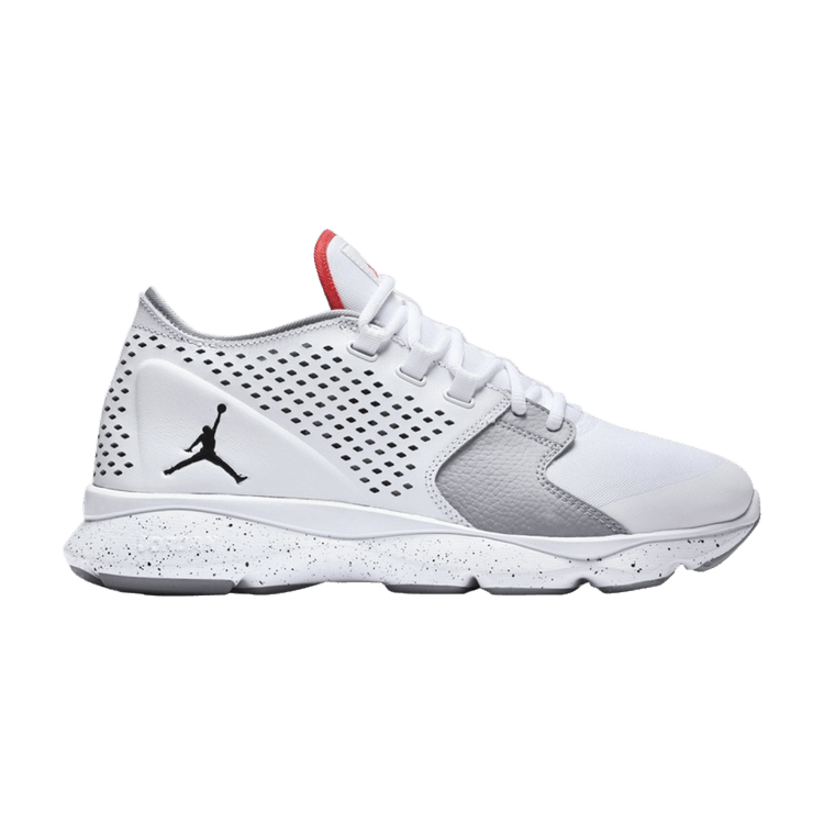 Air Jordan Flow White Black Wolf Grey Infrared 23