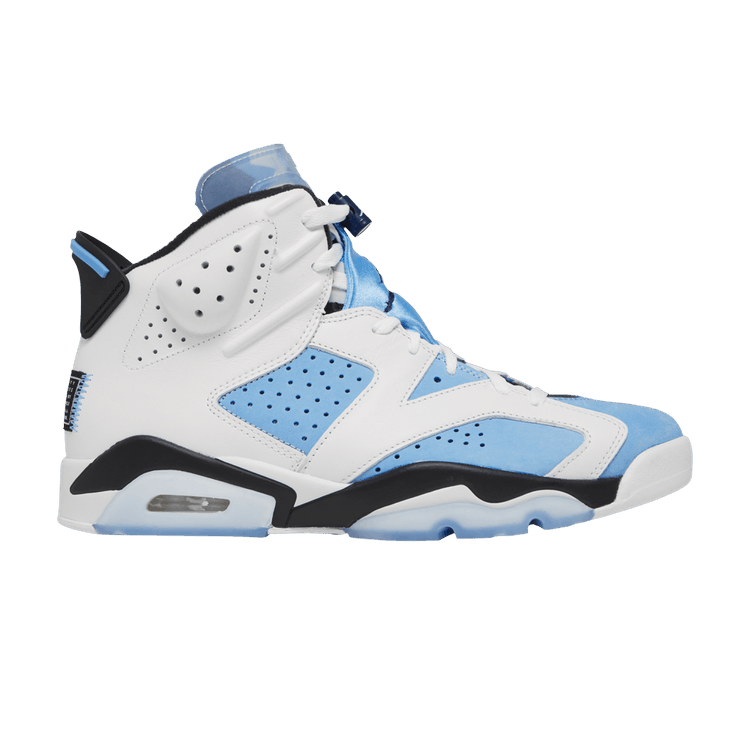 Air Jordan 6 Retro UNC White