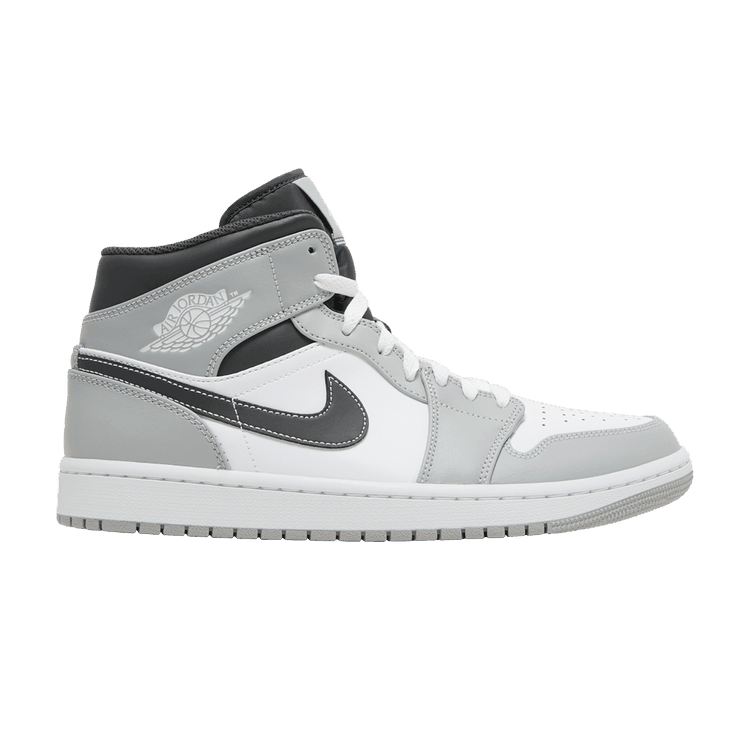 Air Jordan 1 Mid Light Smoke Grey Anthracite