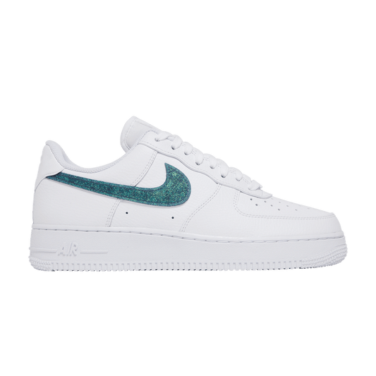 Nike Air Force 1 Low Glitter Swoosh Green (Women's)