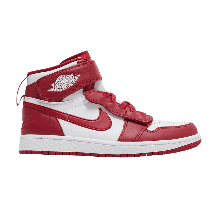Air Jordan 1 High FlyEase White Cardinal Red
