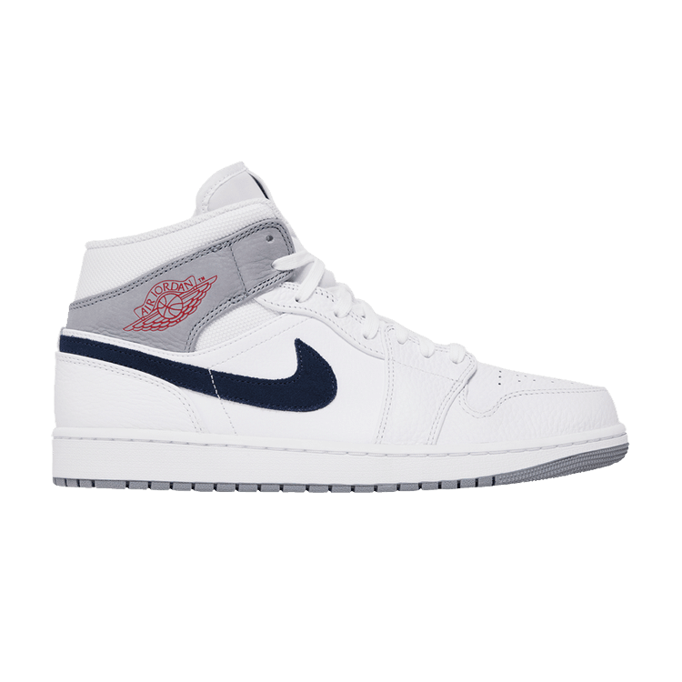 Air Jordan 1 Mid Paris White