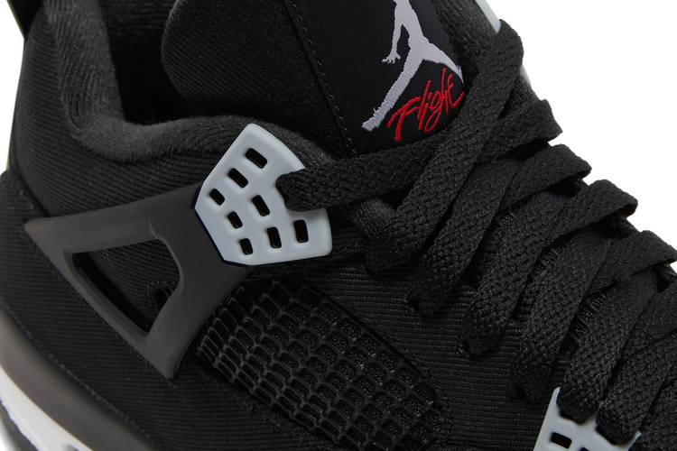 Air Jordan 4 Retro SE Black Canvas