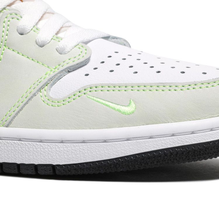 Air Jordan 1 Retro Low White Ghost Green Black