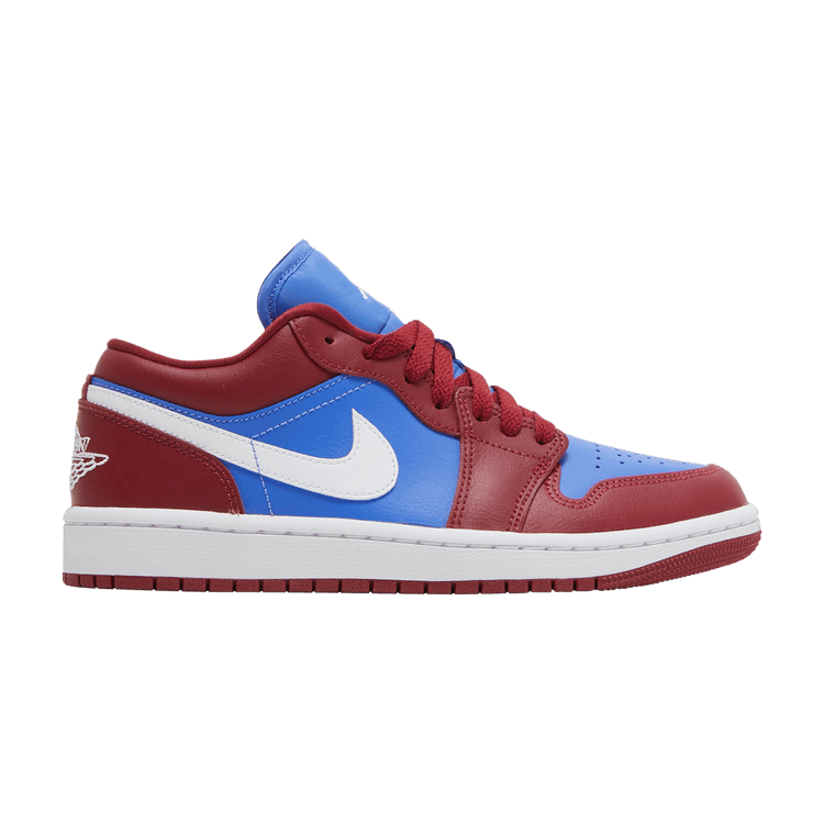 Air Jordan 1 Low Pomegranate Medium Blue (Women's)
