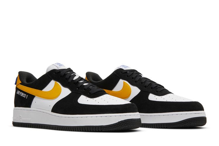 Nike Air Force 1 Low '07 LV8 Athletic Club Black University Gold Sneakers