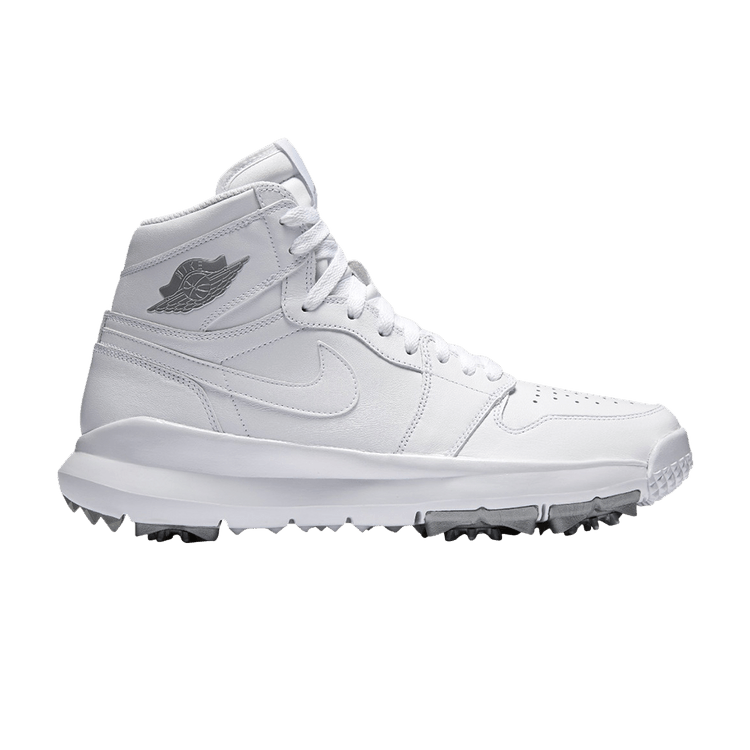 Air Jordan 1 Retro Golf Cleat White Metallic