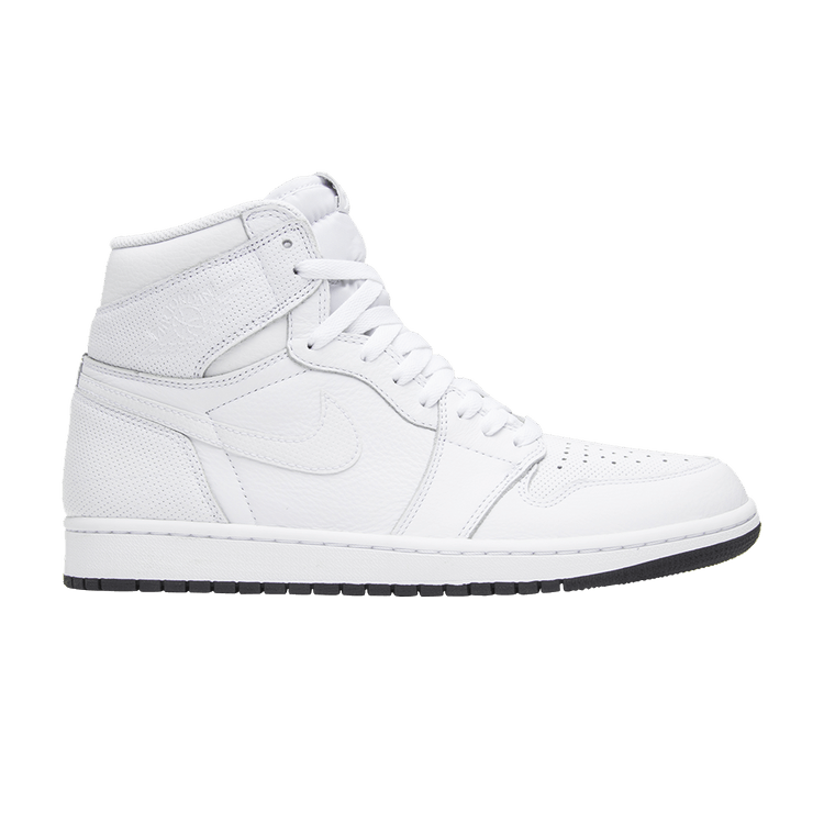 Air Jordan 1 Retro White Perforated