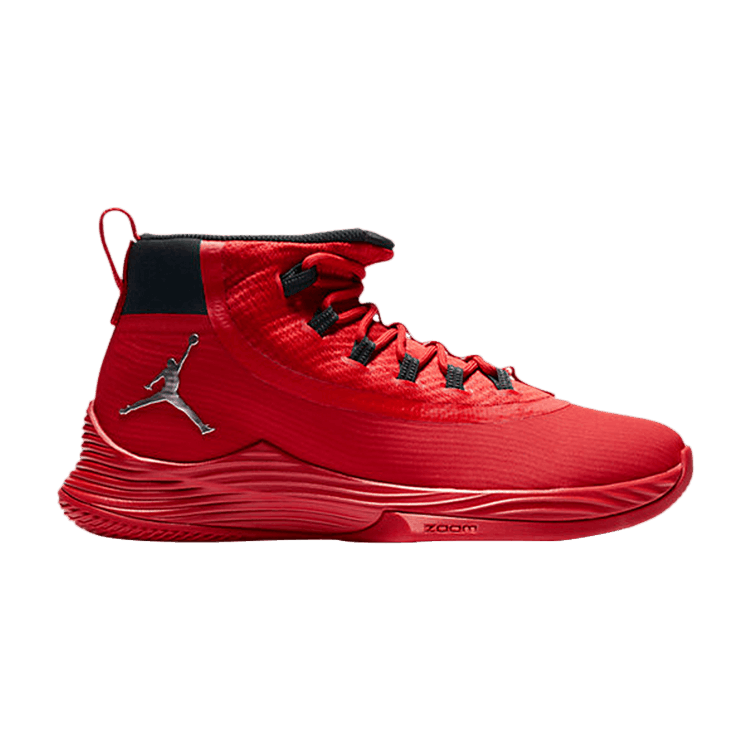 Air Jordan Ultra Fly 2 TB University Red Metallic Silver