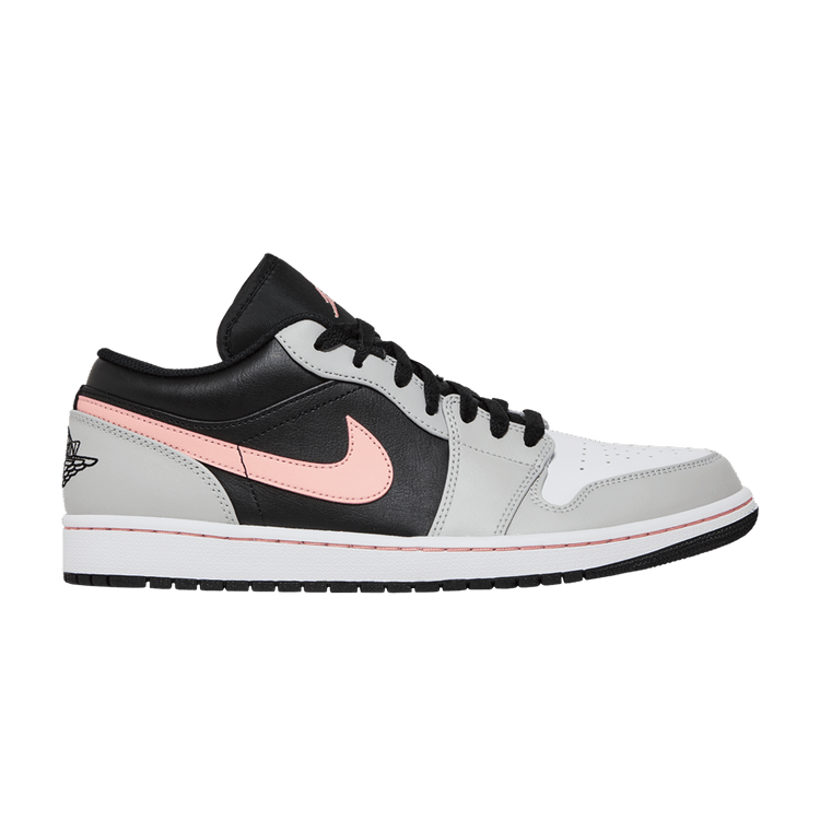 Air Jordan 1 Low Black Grey Pink