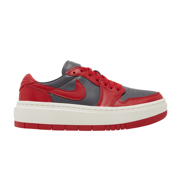 Air Jordan 1 Elevate Low Dark Grey Varsity Red (Women's)