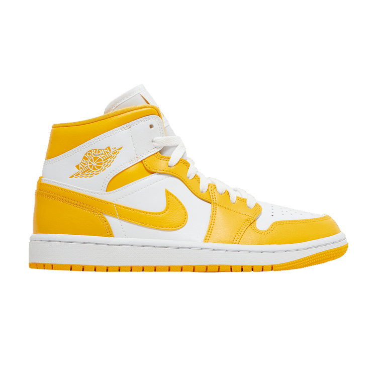 Air Jordan 1 Mid White University Gold (Women's)