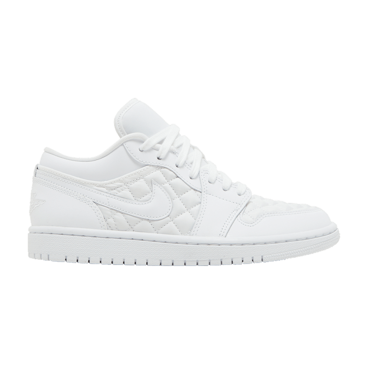 Air Air Jordan 1 Low Quilted White (Women's)