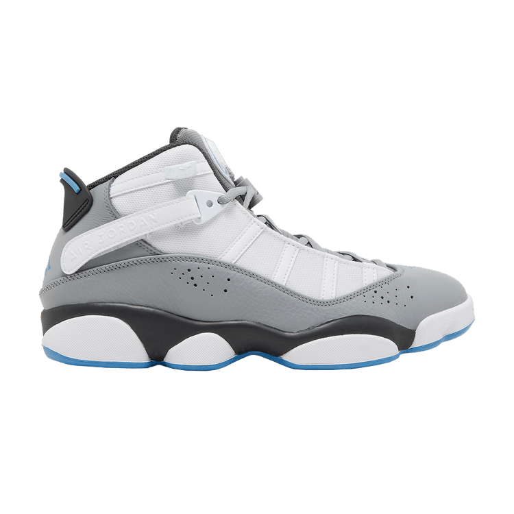 Air Jordan 6 Rings White Particle Grey Dutch Blue