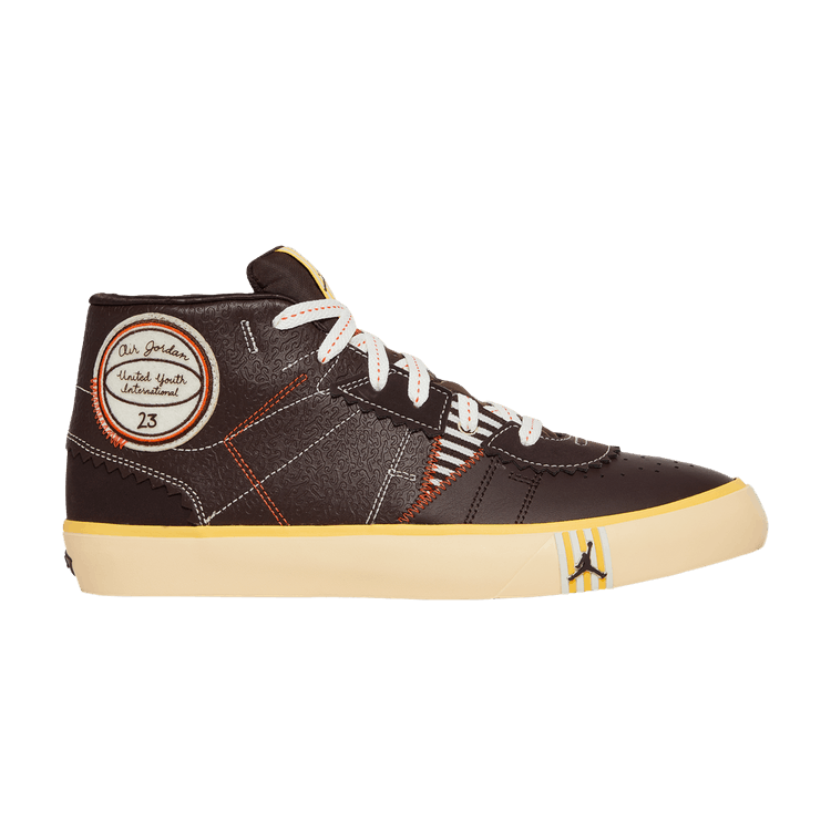 Air Jordan Series Mid Maison Chateau Rouge Brown