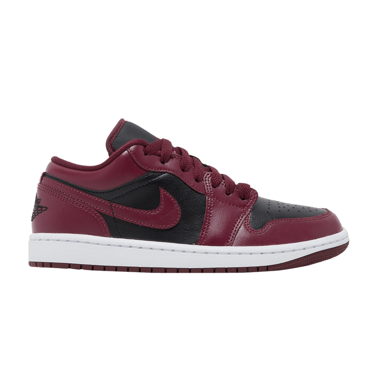 Air Jordan 1 Low Black Dark Beetroot (Women's)