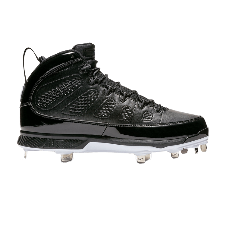 Air Jordan 9 Retro Metal Cleat RE2PECT Black