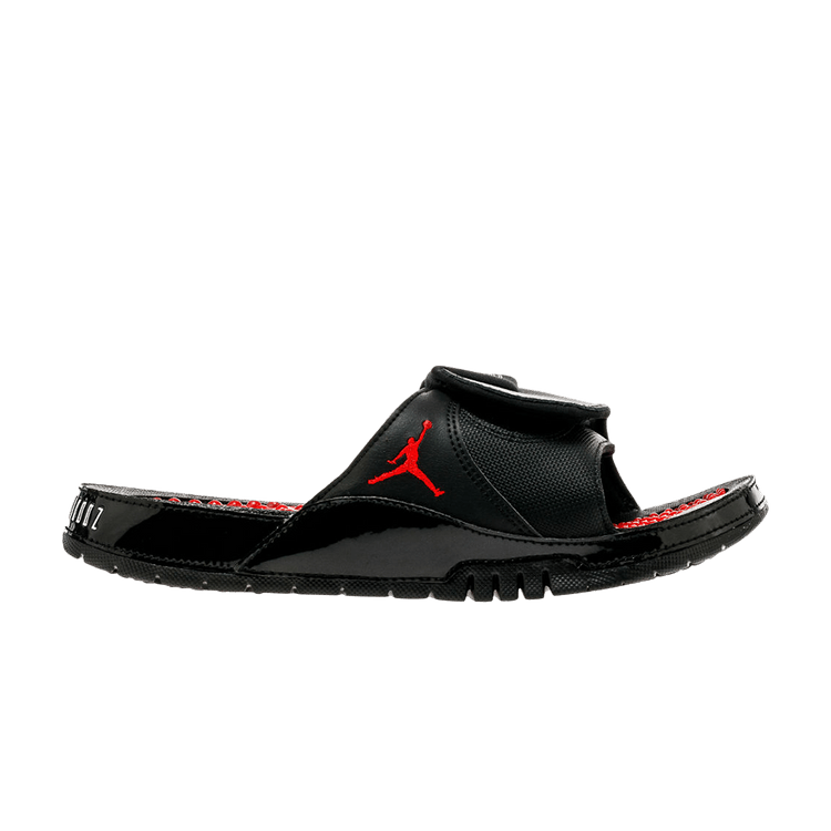Air Jordan Hydro 11 Retro Slide Black/University Red