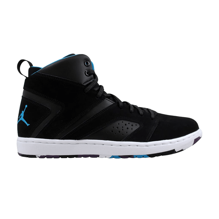 Air Jordan Flight Legend Black Blue Lacquer White