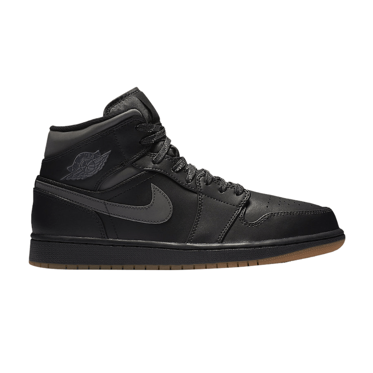 Air Jordan 1 Retro Mid Winterized Black Anthracite