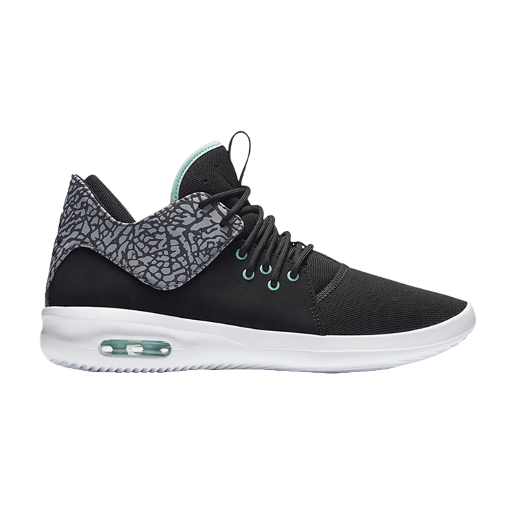 Air Jordan First Class Black Emerald Rise Cement Grey