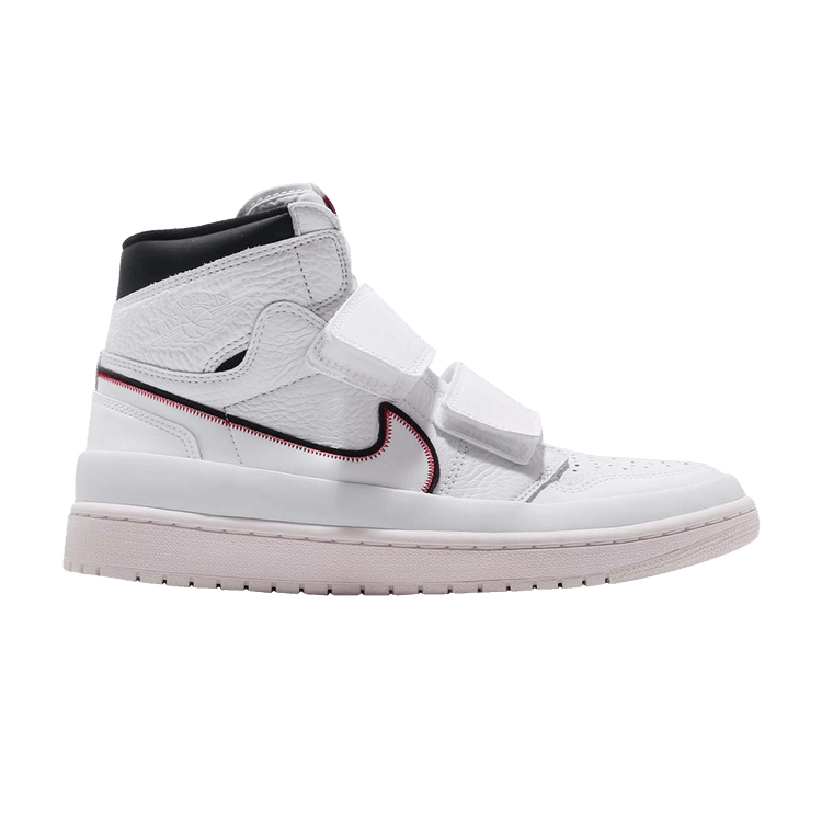 Air Jordan 1 Retro High Double Strap White Black Sail