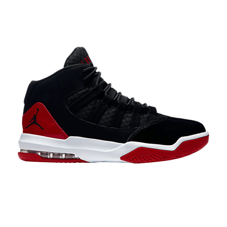 Air Jordan Max Aura Black Red Patent