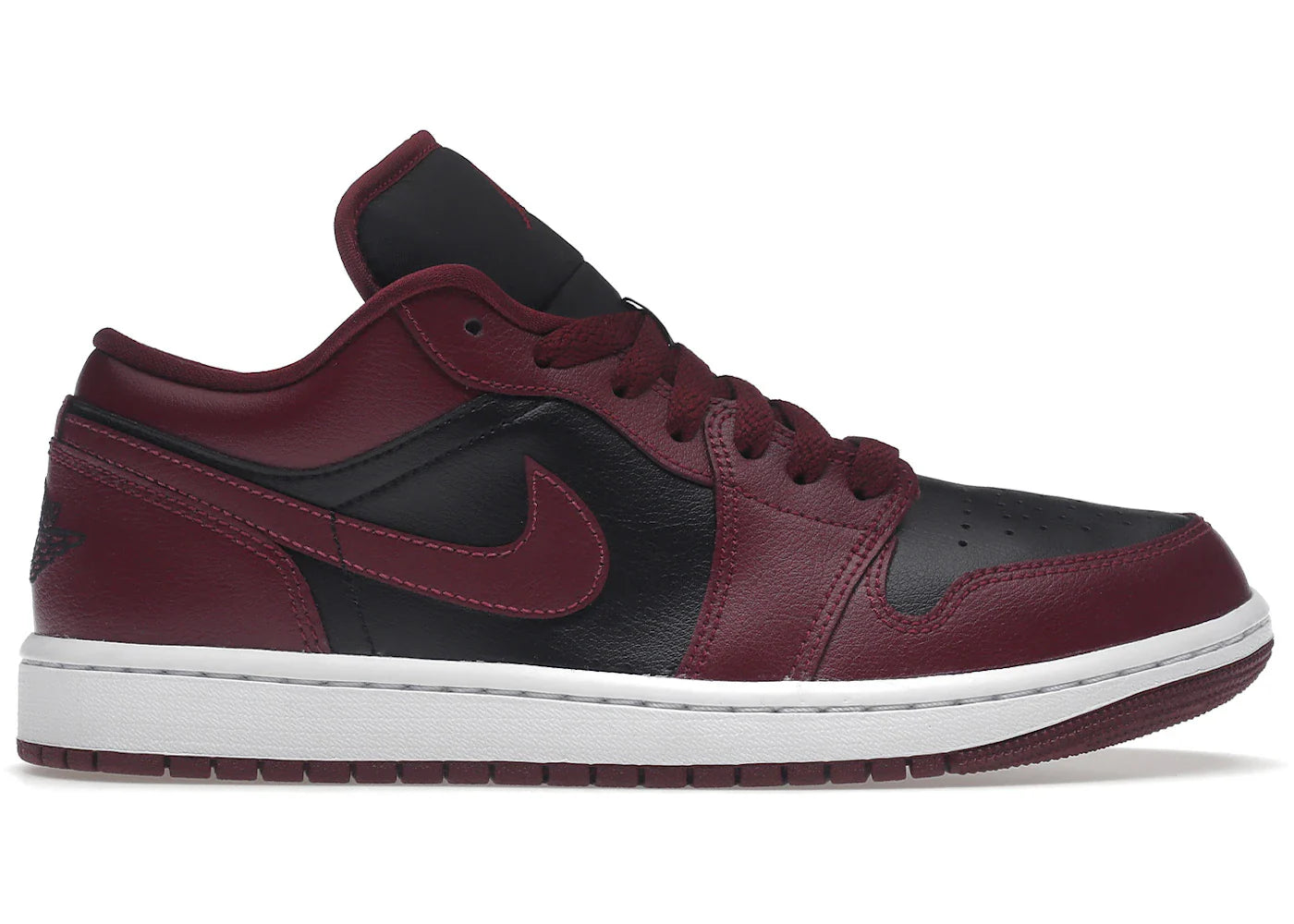 Air Jordan 1 Low Black Dark Beetroot (Women's)
