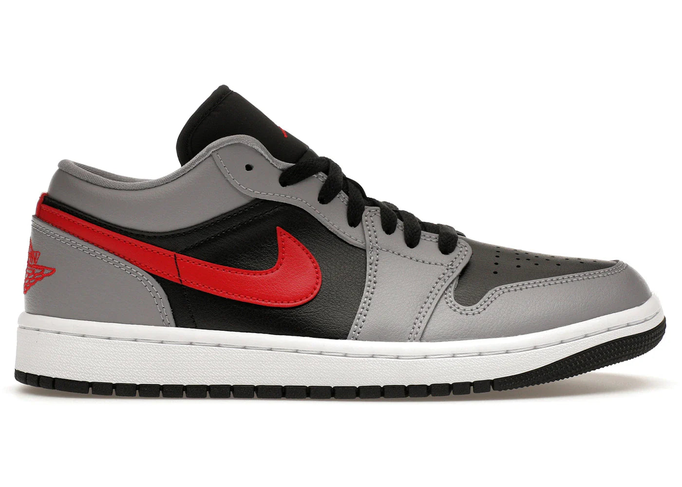 Air Jordan 1 Low Cement Grey Fire Red (Women's)