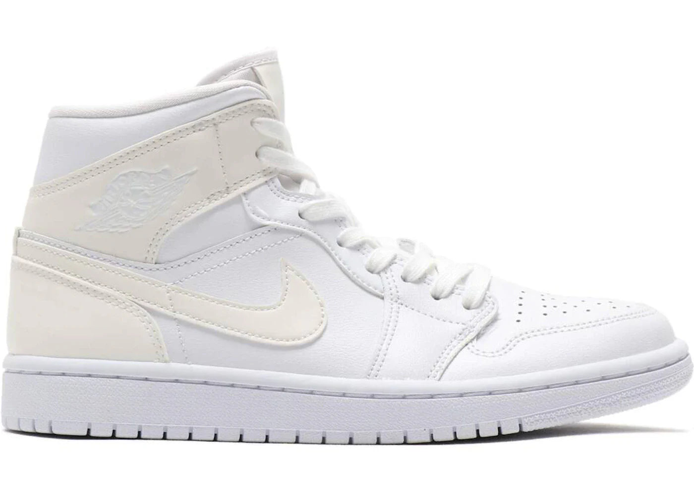 Air Jordan 1 Mid Ivory White (Women's)