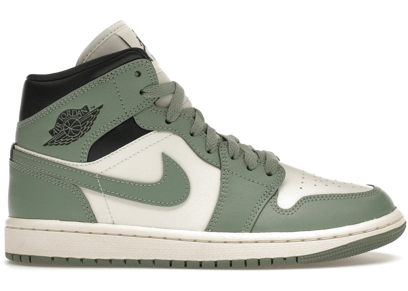 Air Jordan 1 Mid Jade Smoke (Women's)