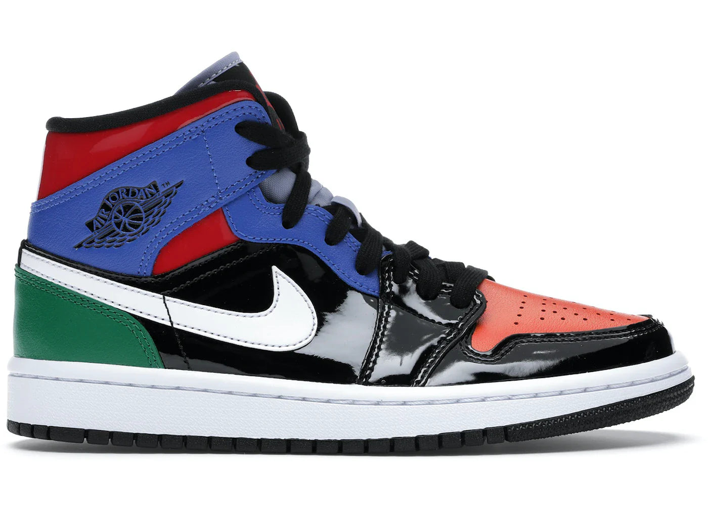 Air Jordan 1 Mid Multi Patent (Women's)