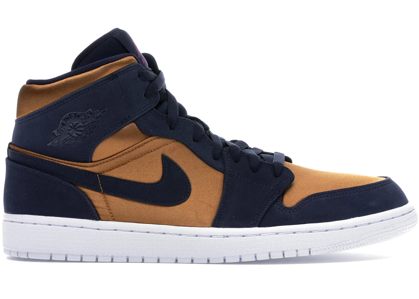 Air Jordan 1 Mid Obsidian Desert Ochre