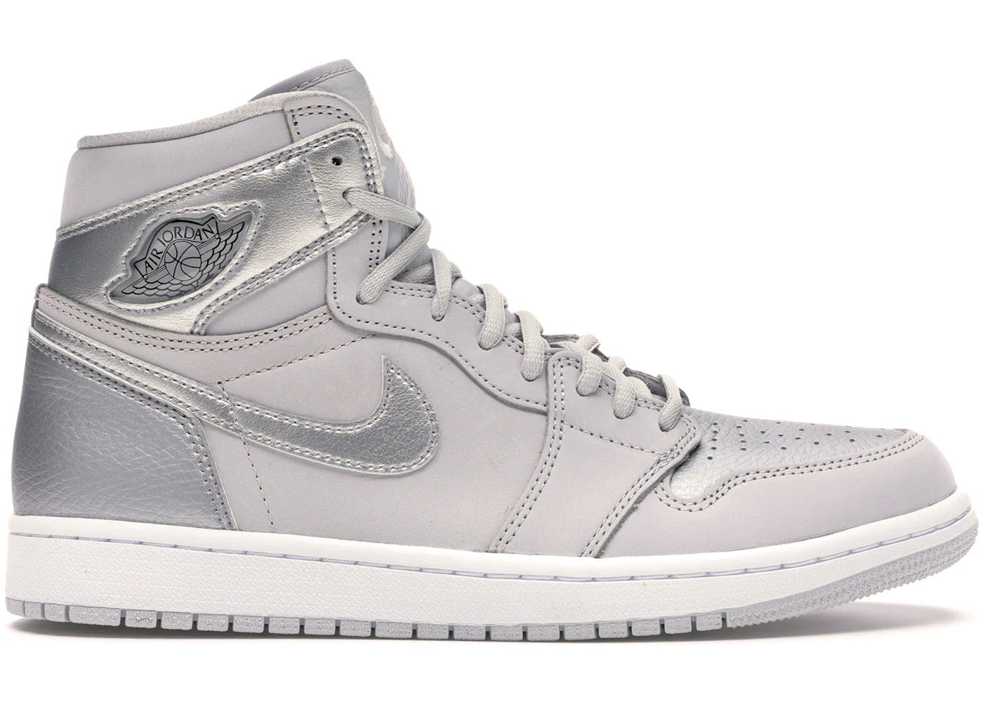 Air Jordan 1 Retro High Japan Metallic Silver (Special Box) (2020)