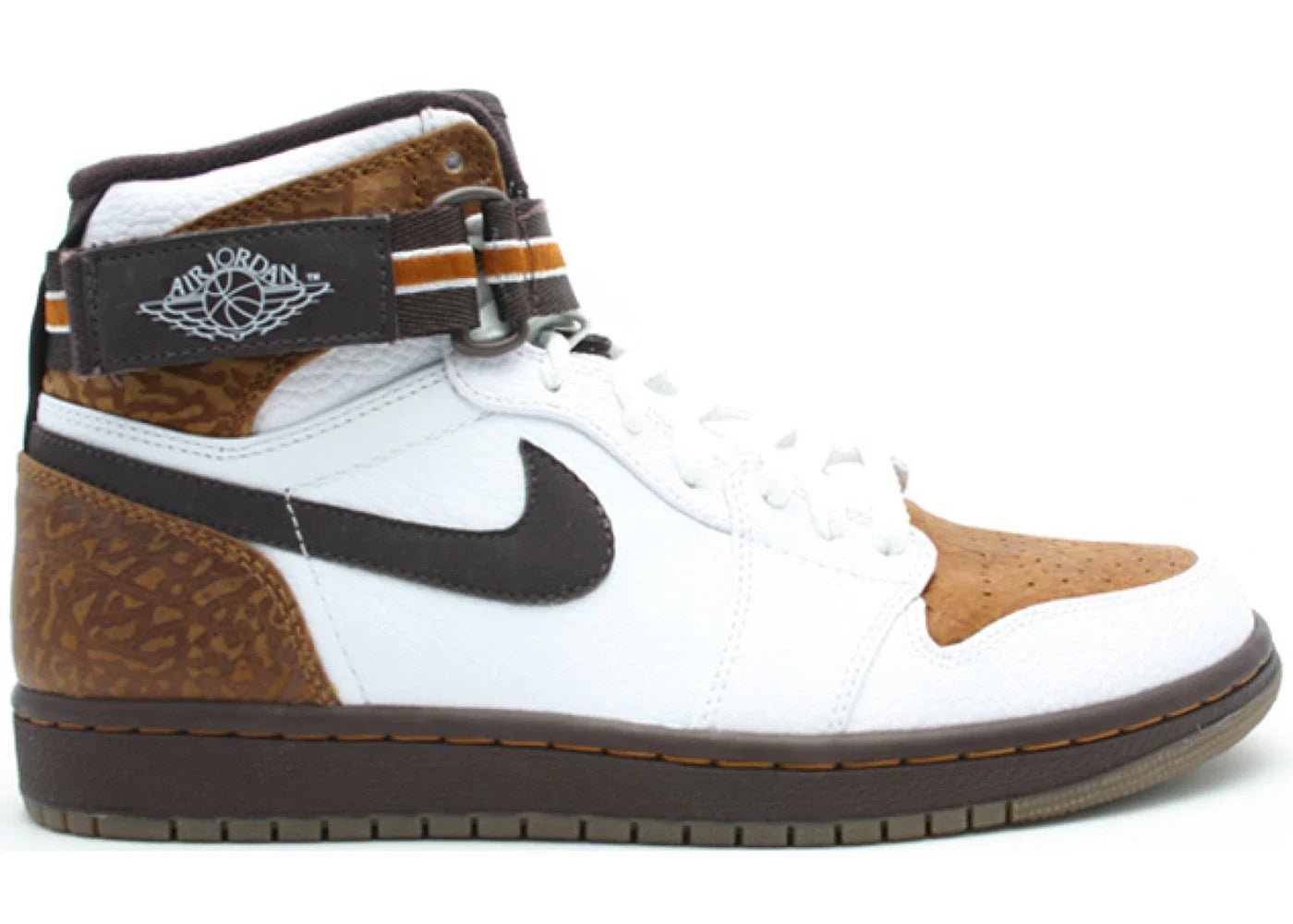 Air Jordan 1 Retro High Strap White Madeira Ginger