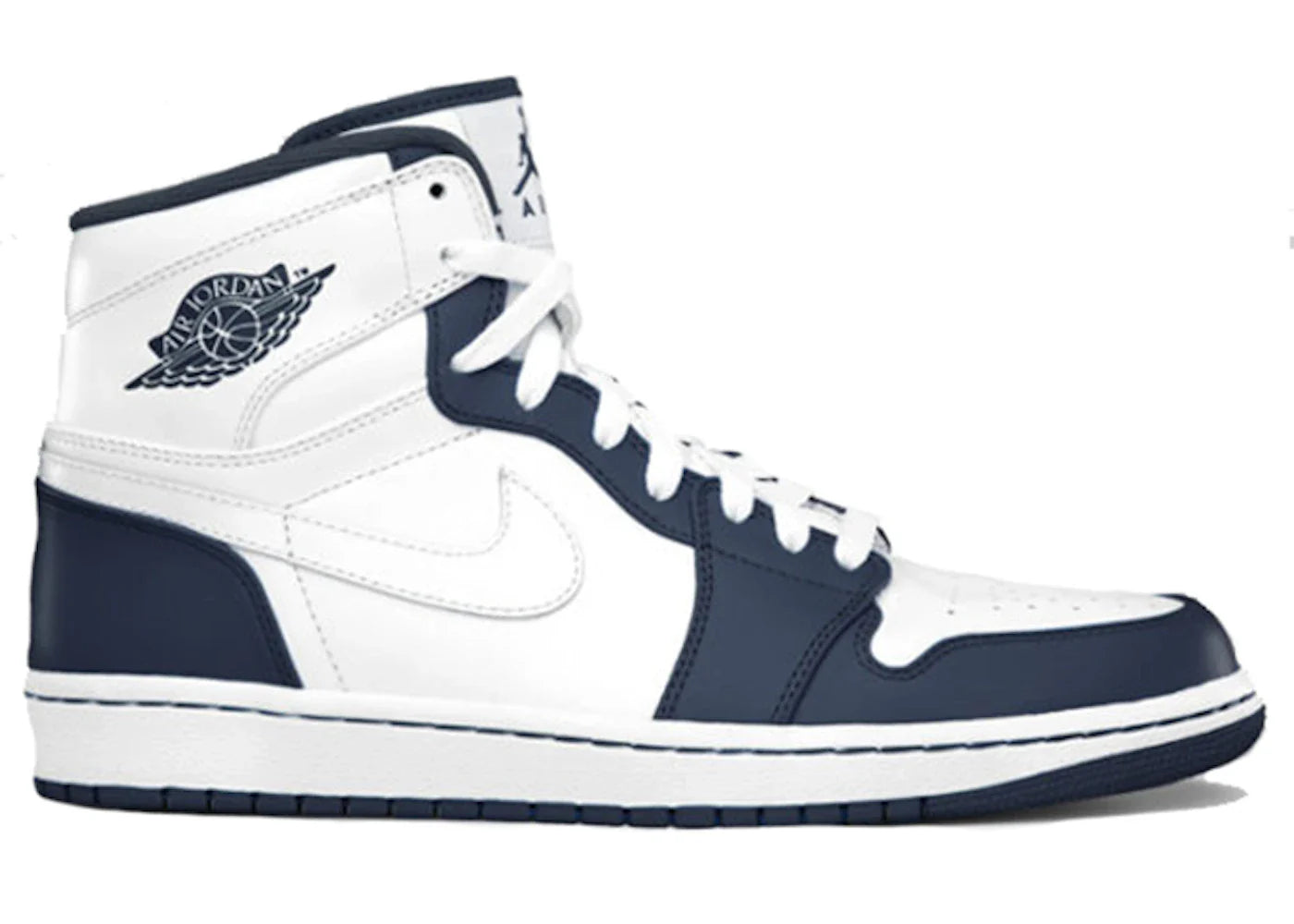 Air Jordan 1 Retro White Midnight Navy