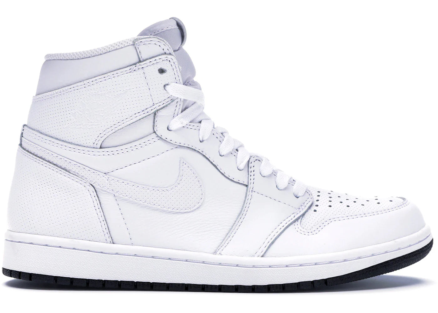 Air Jordan 1 Retro White Perforated