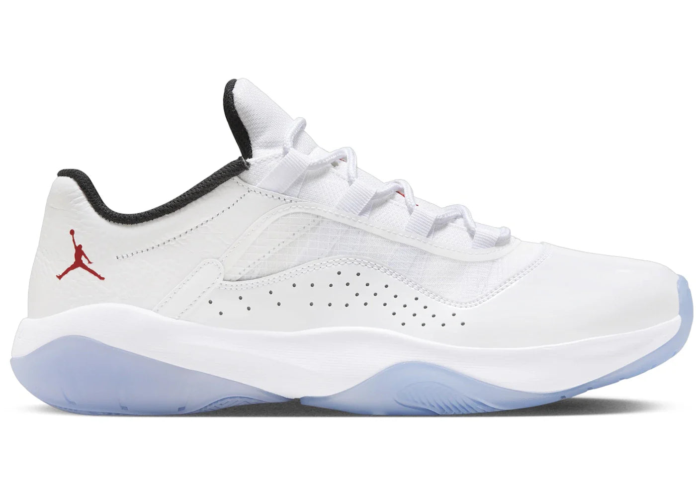 Air Jordan 11 CMFT Low White Black Varsity Red