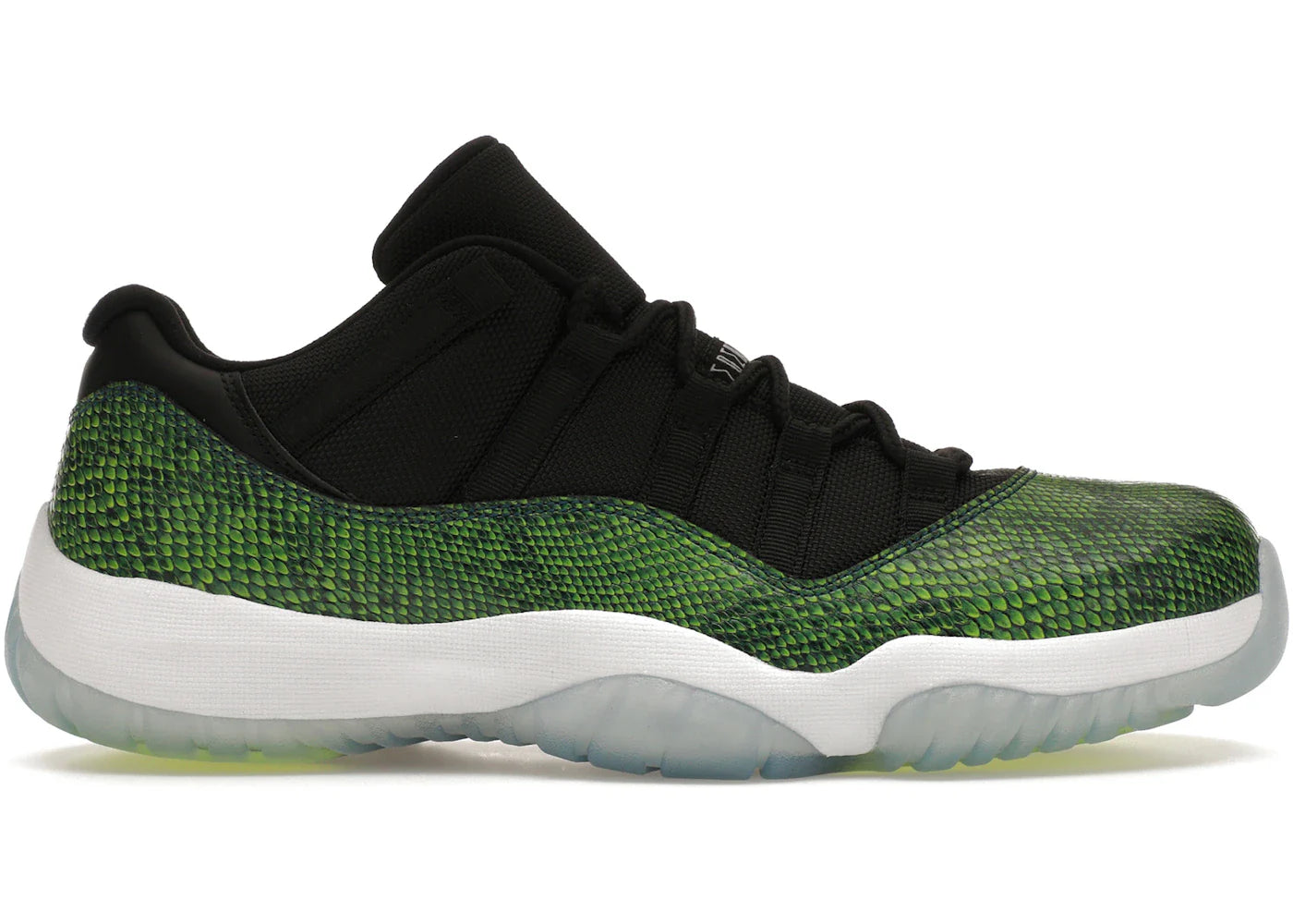 Air Jordan 11 Retro Low Green Snakeskin
