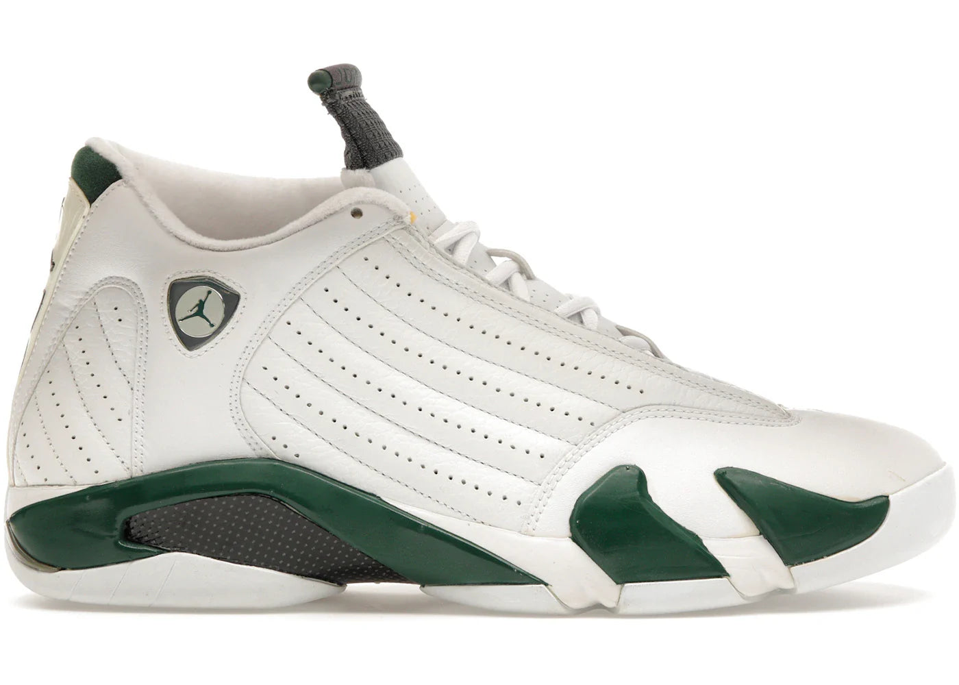 Air Jordan 14 Retro White Forest Green