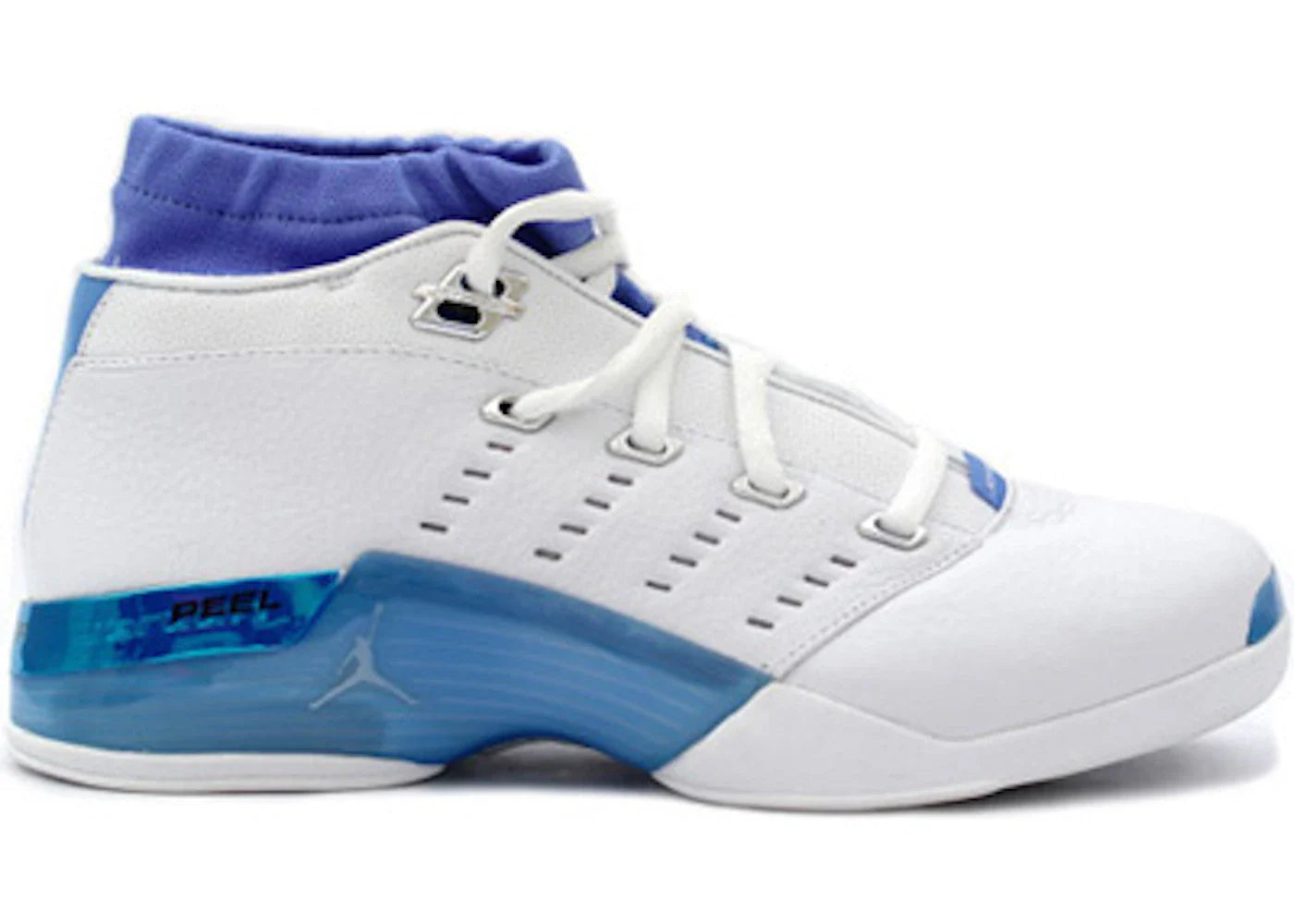 Air Jordan 17 OG Low White Carolina