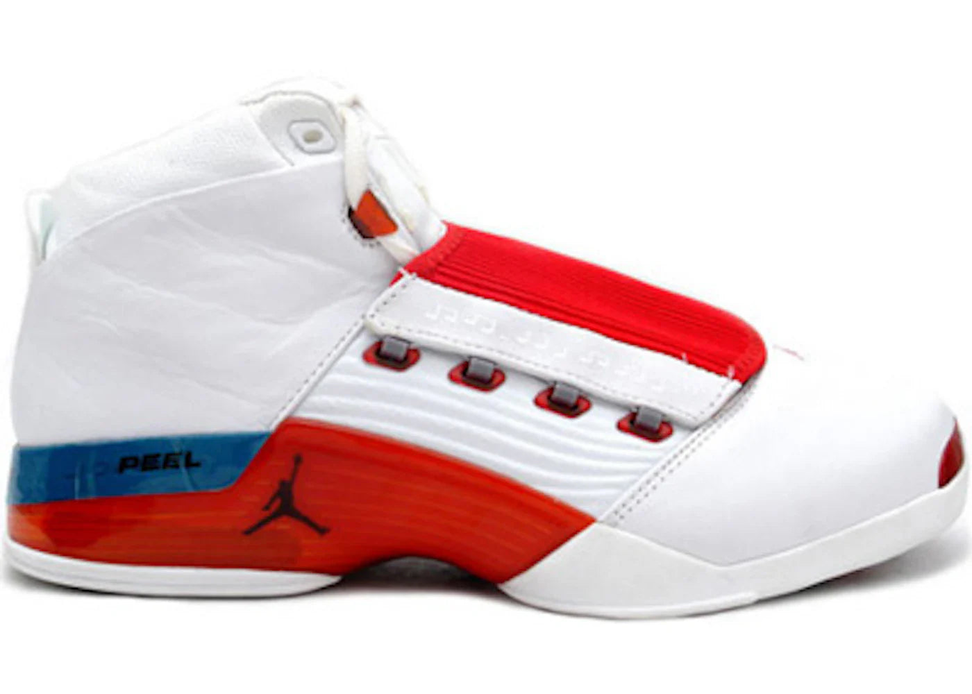 Air Jordan 17 OG White Varsity Red