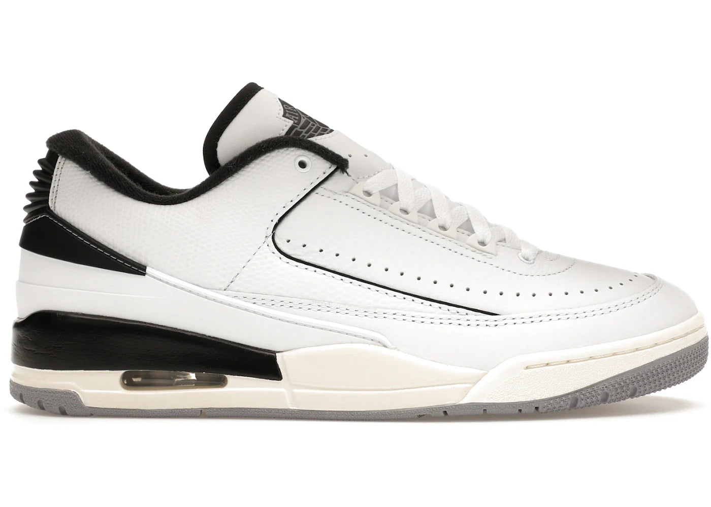 Air Jordan 2/3 White Black
