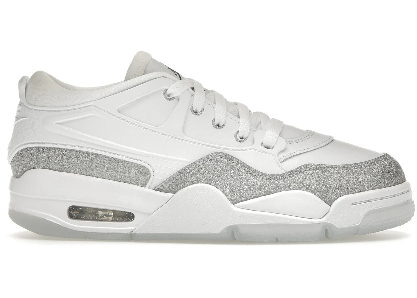 Air Jordan 4 RM White Metallic Silver (Women's)