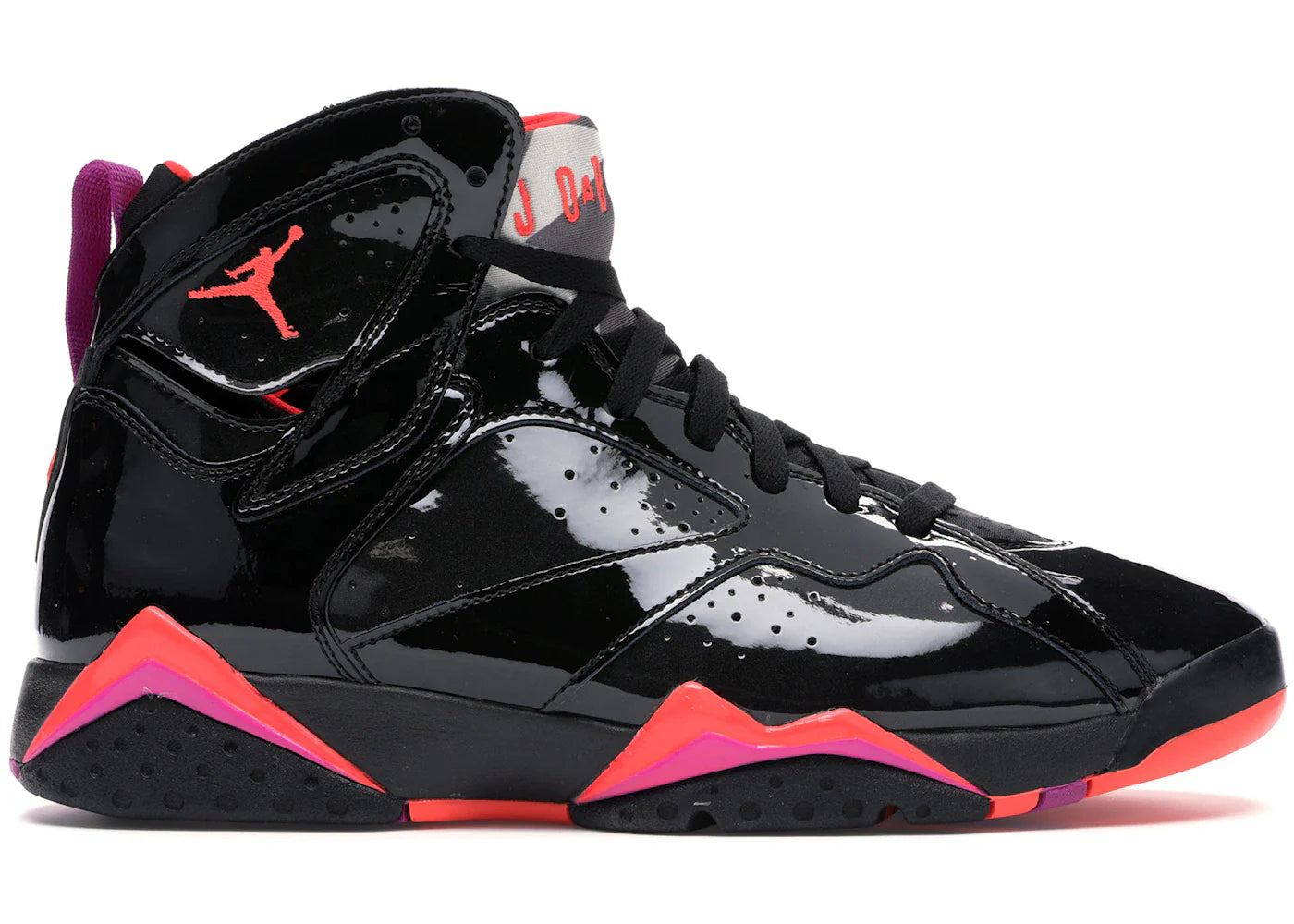 Air Jordan 7 Retro Black Patent (Women's)
