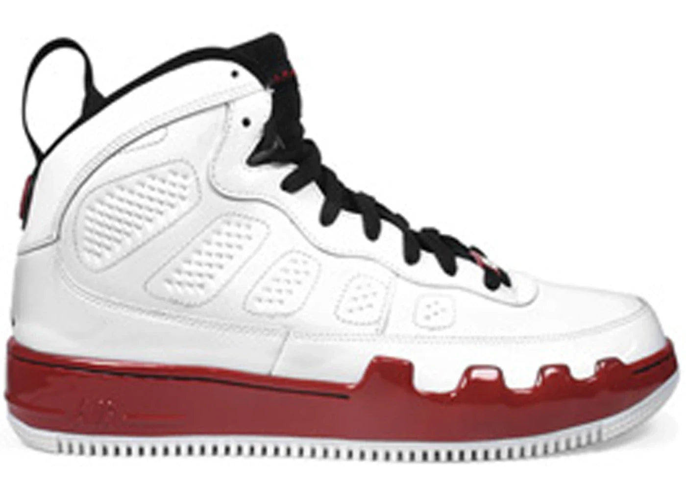 Air Jordan AJF 9 White Red