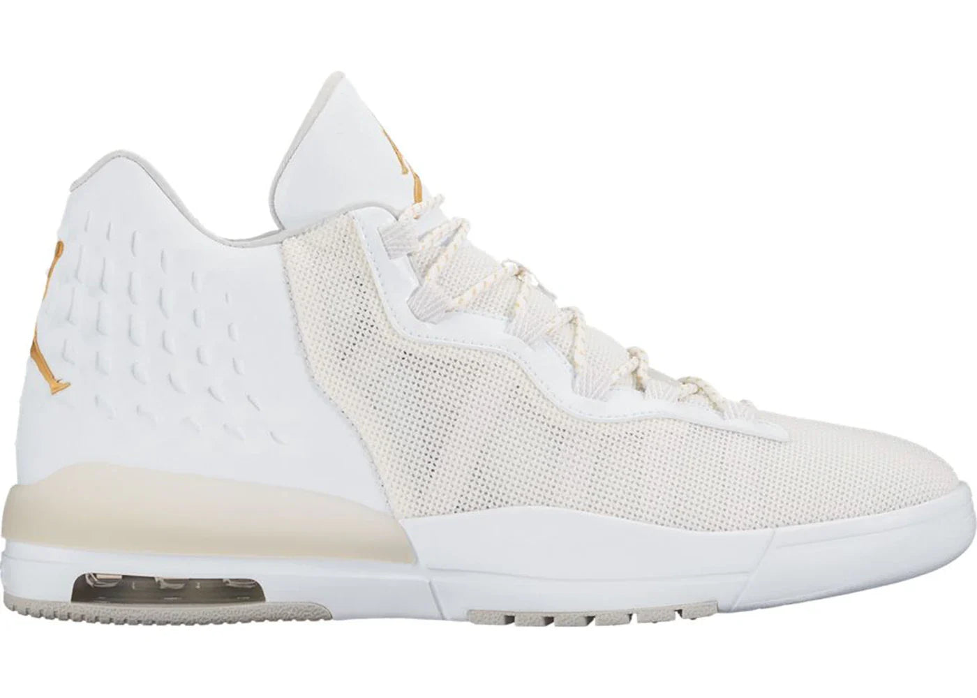 Air Jordan Academy White Metallic Gold Coin