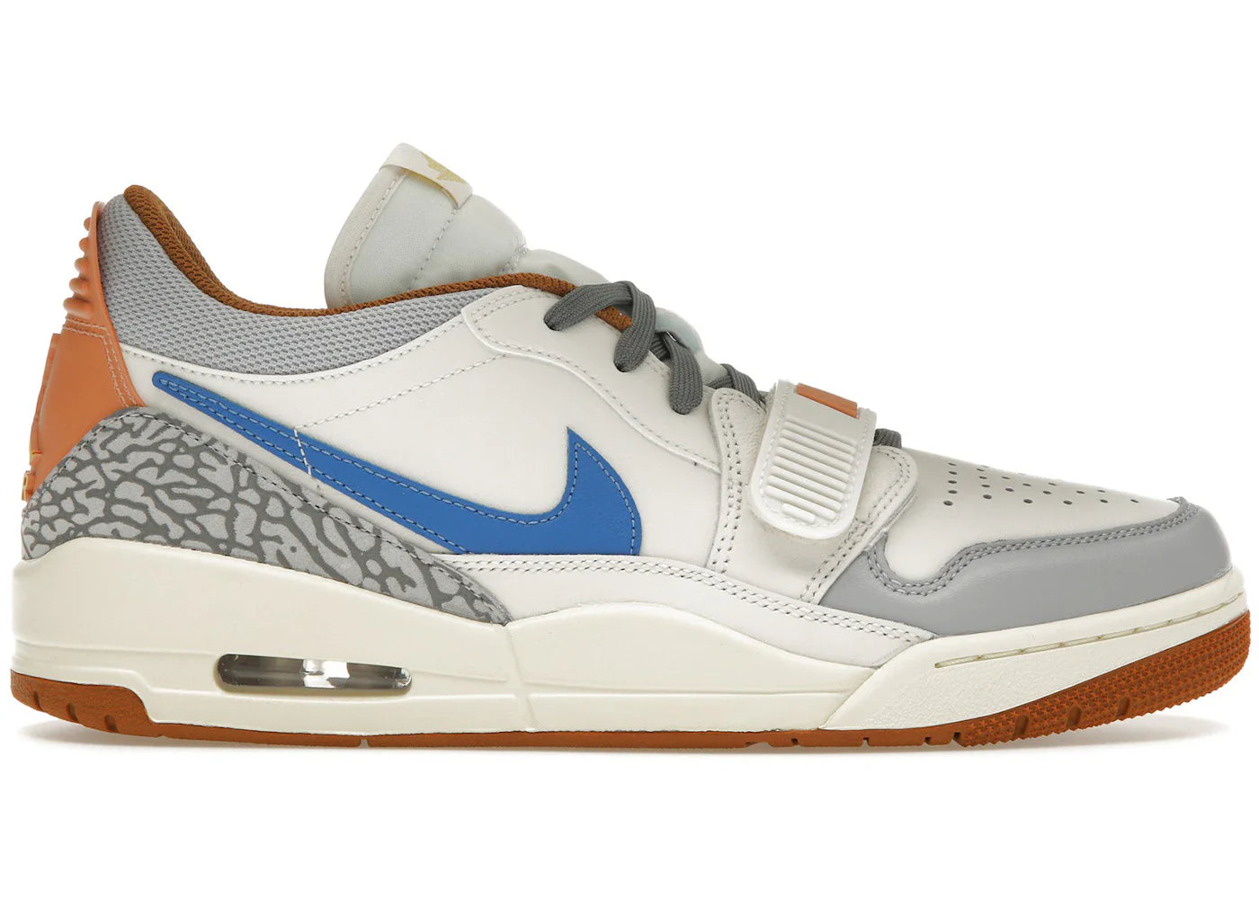 Air Jordan Legacy 312 Low Phantom Amber Brown Star Blue
