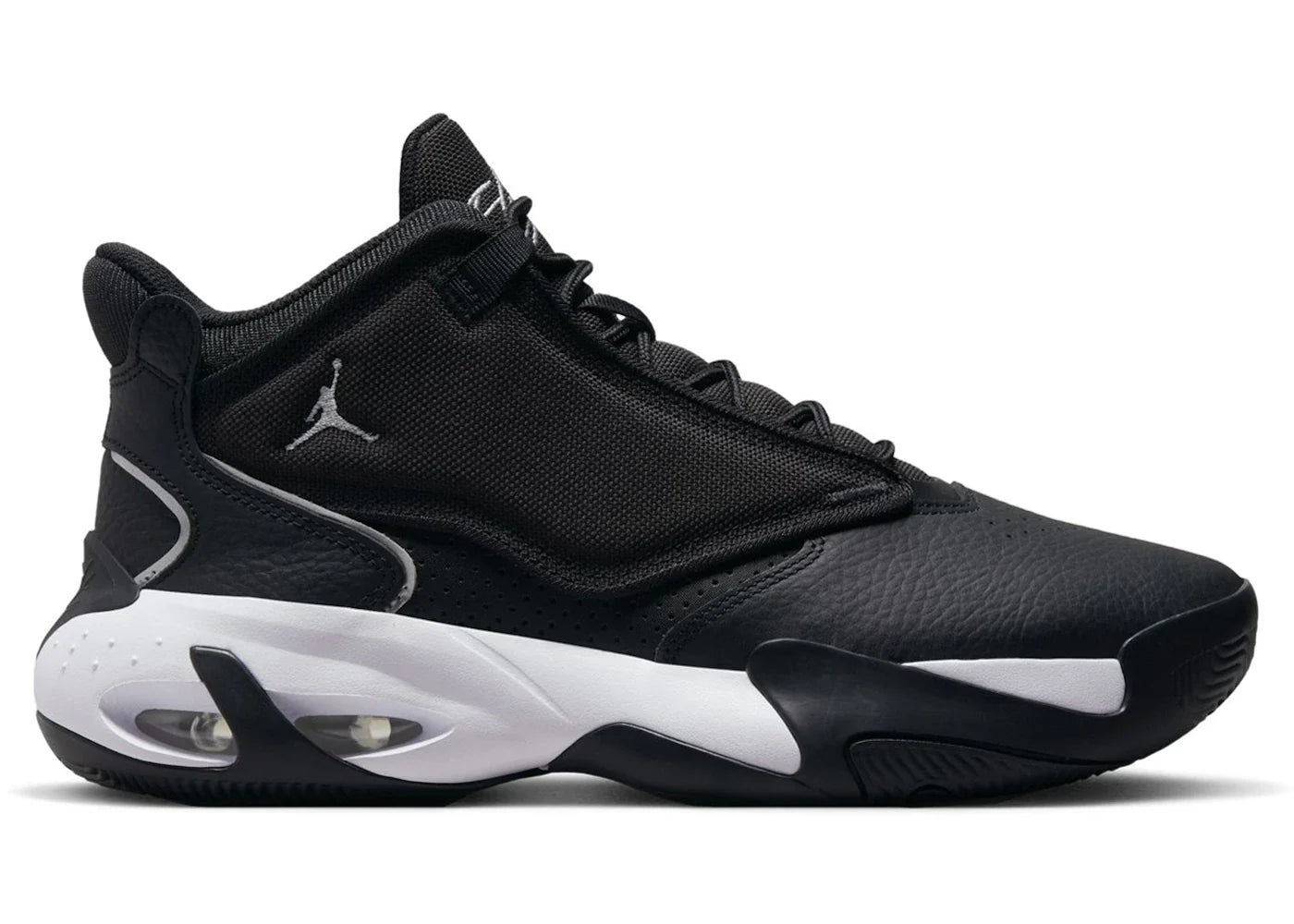 Air Jordan Max Aura 4 Black Metallic Silver
